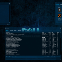 DELL GUI with background